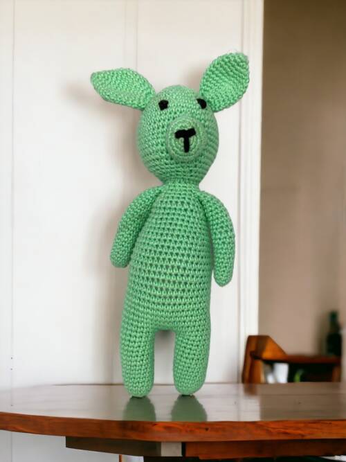 Handmade crochet toy