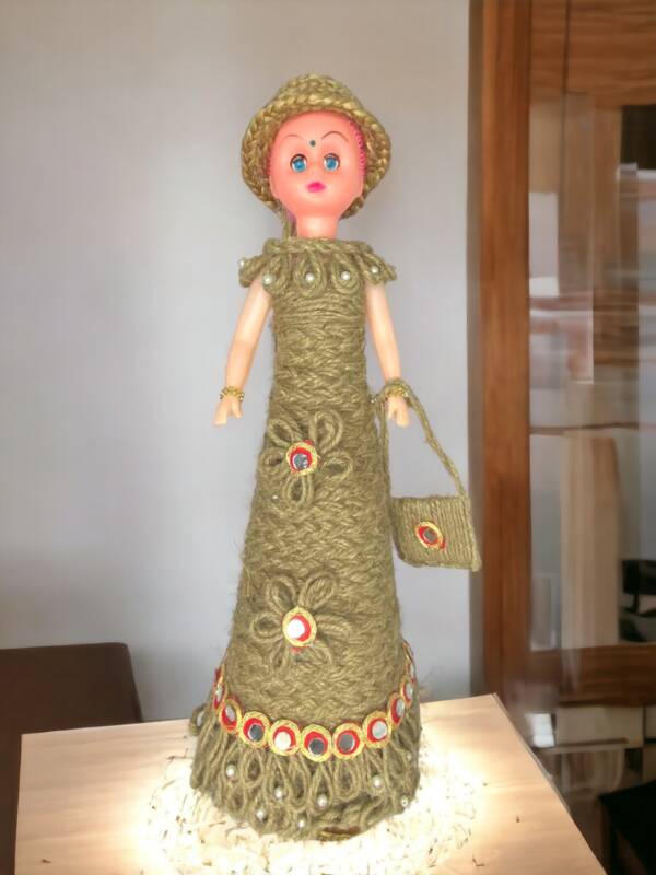 Natural Beauty handmade jute doll